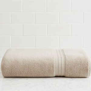 Set (2) of beautiful, soft and large pottery barn bath sheets hardly used.